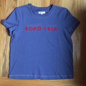 Madewell’s embroidered road trip tee